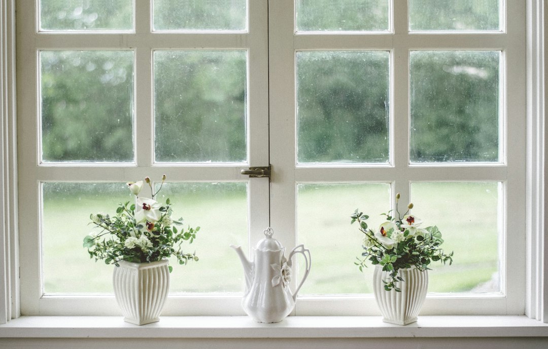 Moderne kunststoframen met dubbele beglazing.